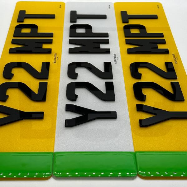 Electric Car Plates