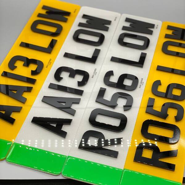 Electric Car Plates