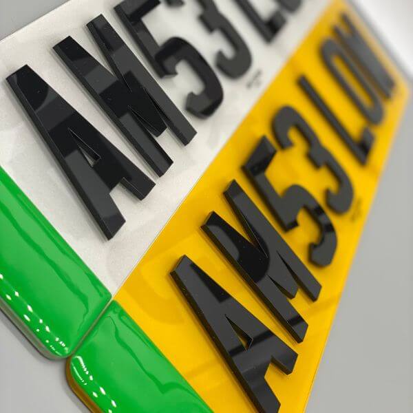 Electric Car Plates