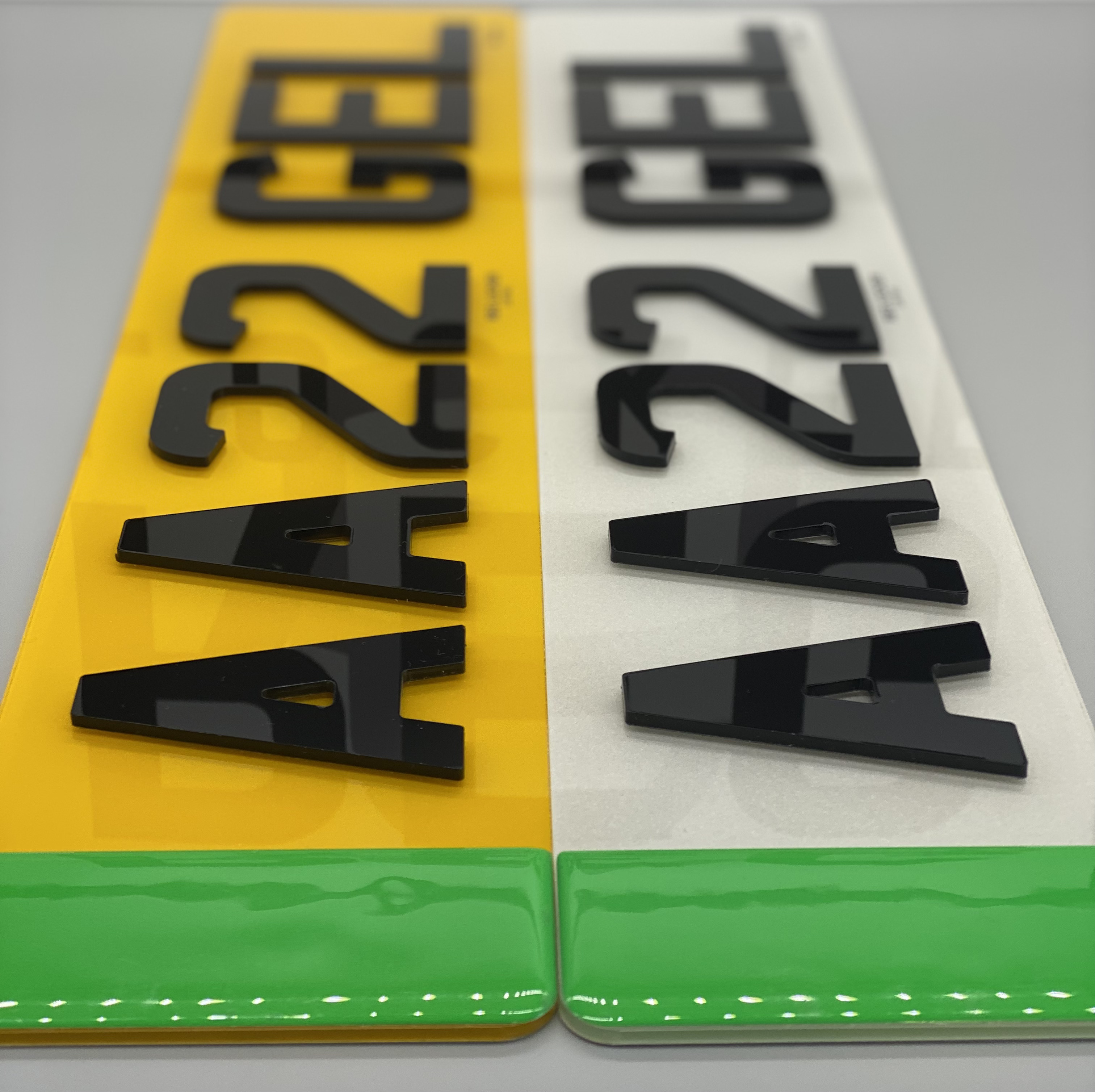 Electric Car Plates