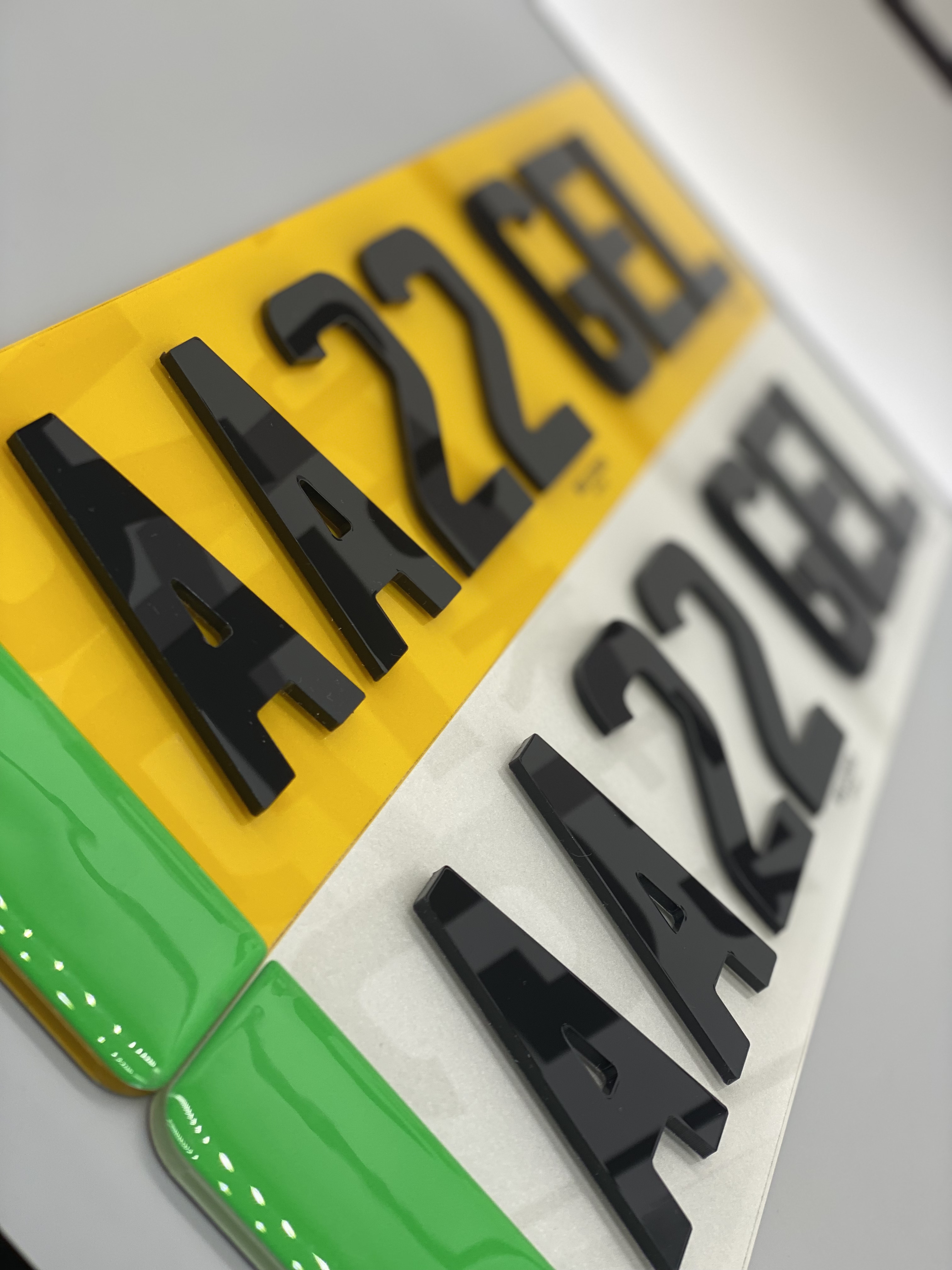 Electric Car Plates