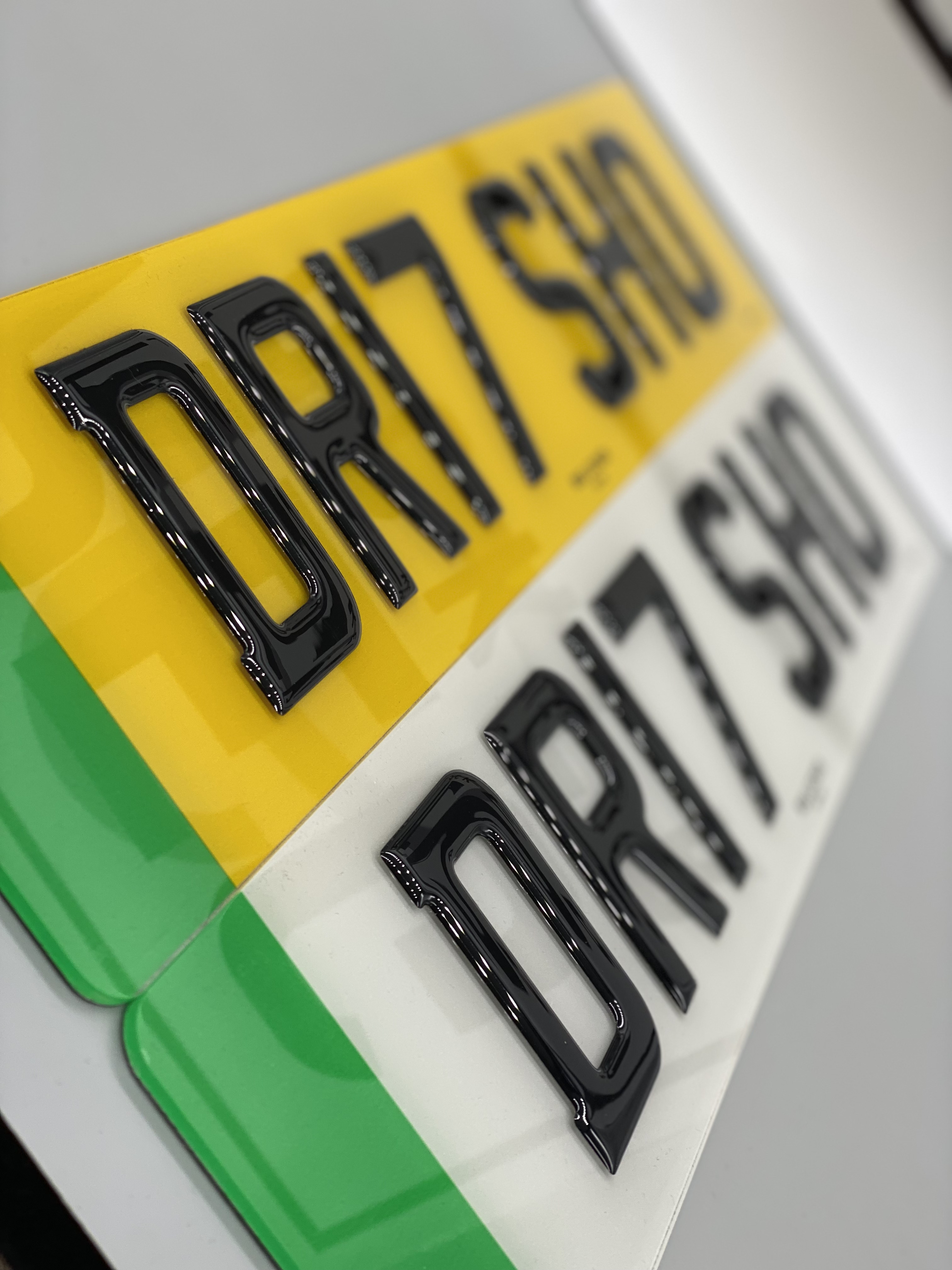 Electric Car Plates