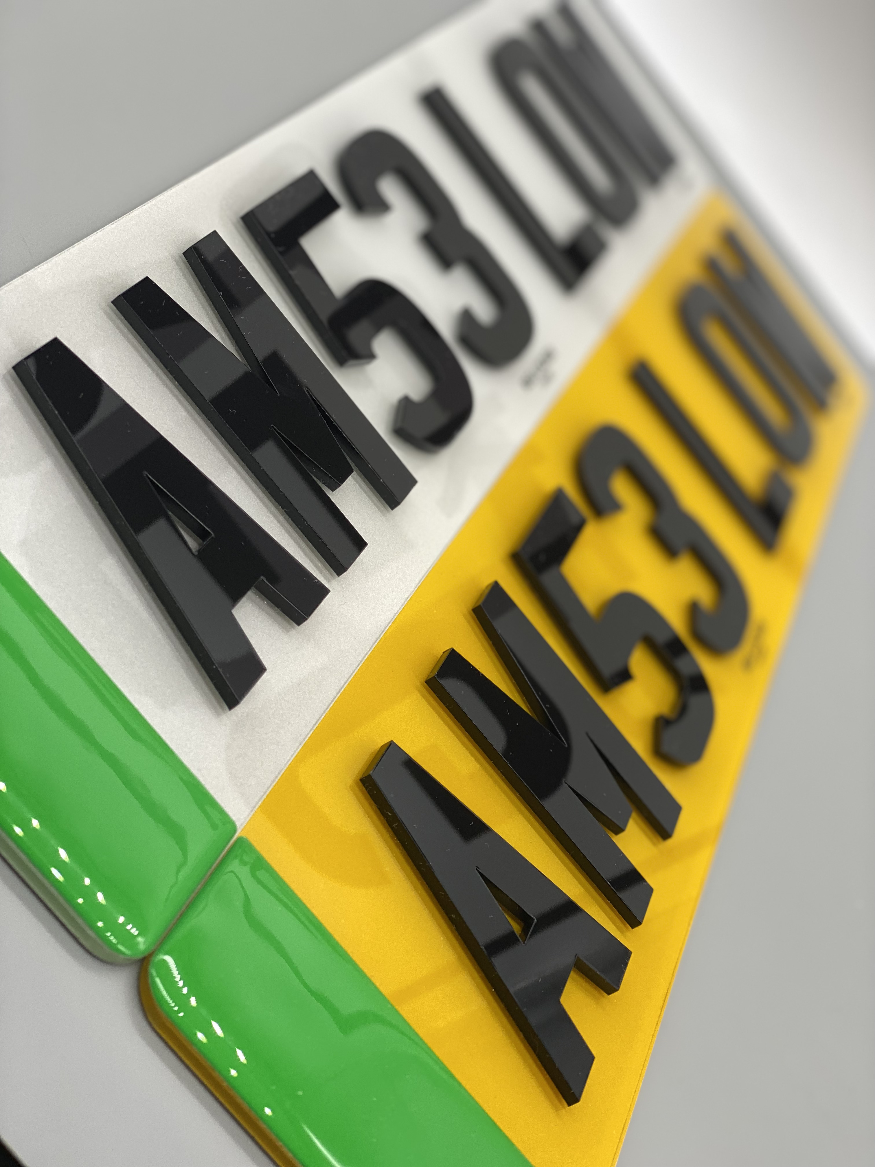 Electric Car Plates