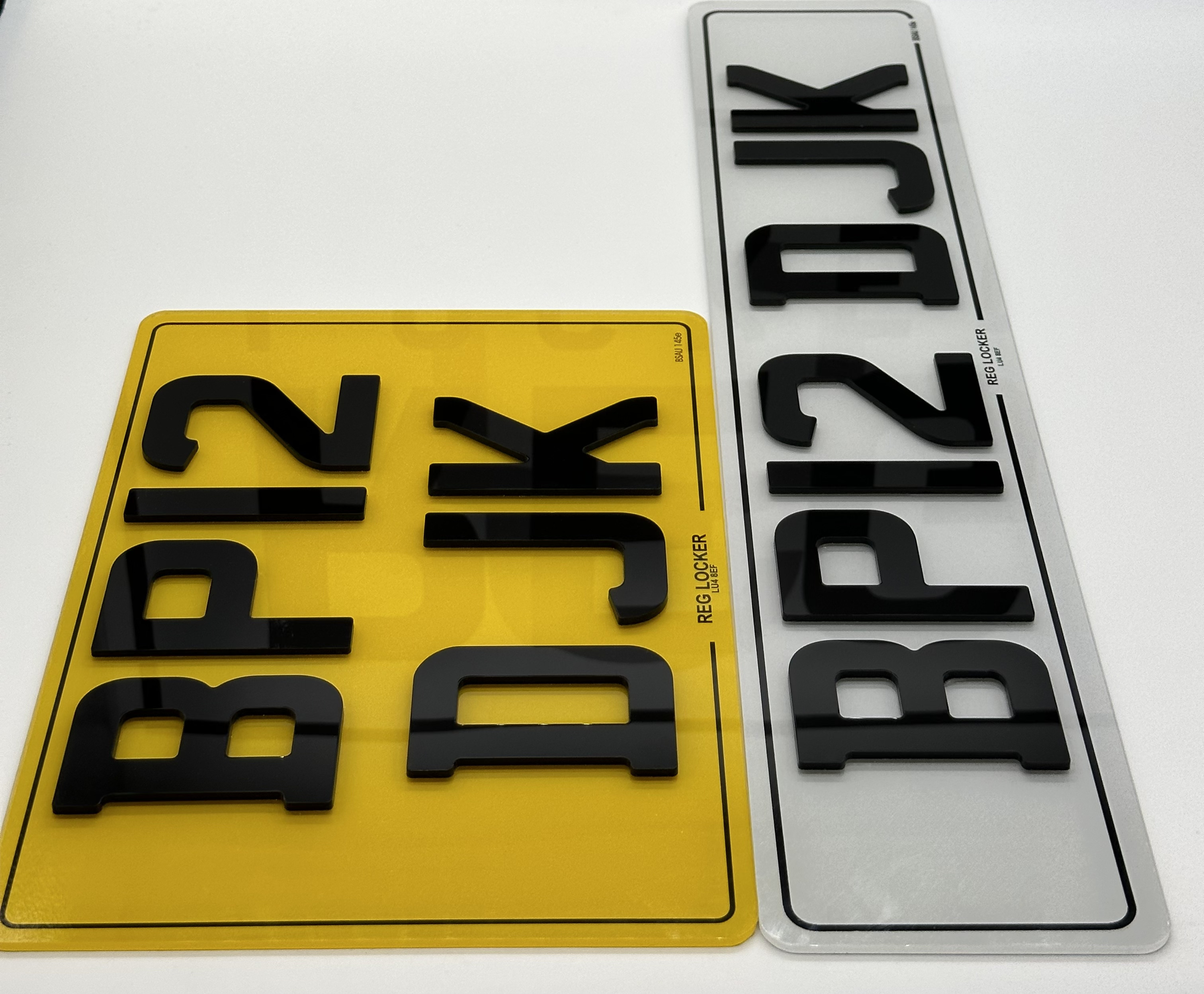 Electric Car Plates