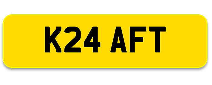 Private Plate: K24 AFT