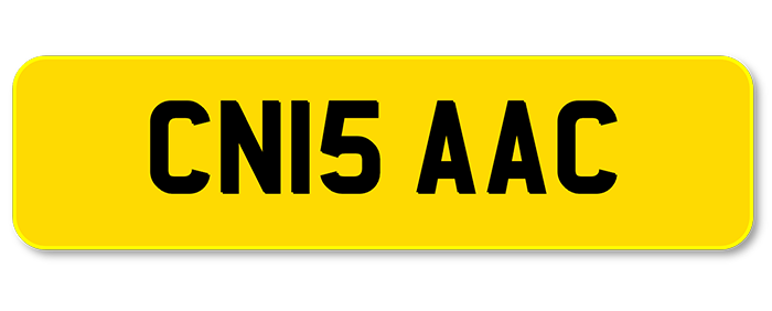 Private Plate: CN15 AAC