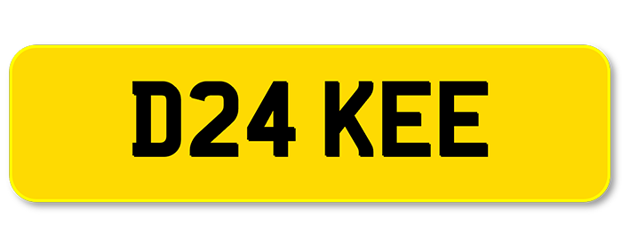 Private Plate: D24 KEE